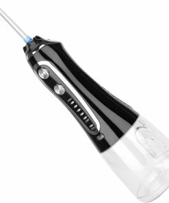 Hete verkoop 🎁 BOME Waterflosser Met 7 Opzetstukjes - Monddouche - Voorkom Tandsteen - Draadloos - 5 Standen - Zwart 🎉 -Oral-B Shop 550x550 80