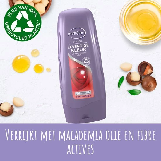 Gloednieuw π₯ Andrélon Classic Levendige Kleur Conditioner - 6 X 300 Ml - Voordeelverpakking π 5 Gloednieuw π₯ Andrélon Classic Levendige Kleur Conditioner - 6 X 300 Ml - Voordeelverpakking π - Afbeelding 3