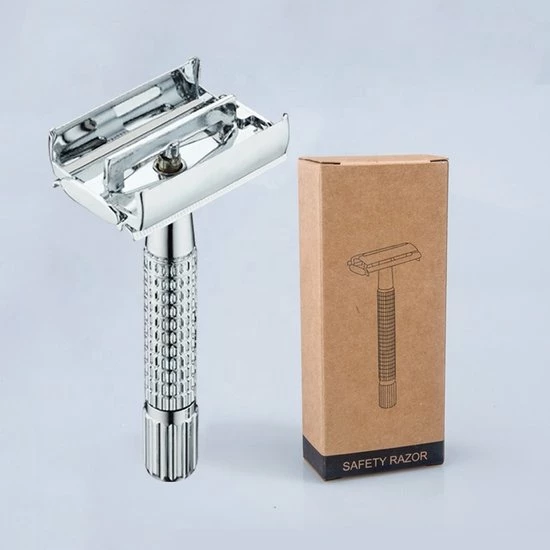 Beste Verkoop π₯° BathQueen Safety Razor (Butterfly) - Safety Scheermes - Roestvrij Staal - Inclusief 20 Scheermesjes β¨ 6 Beste Verkoop π₯° BathQueen Safety Razor (Butterfly) - Safety Scheermes - Roestvrij Staal - Inclusief 20 Scheermesjes β¨ - Afbeelding 4