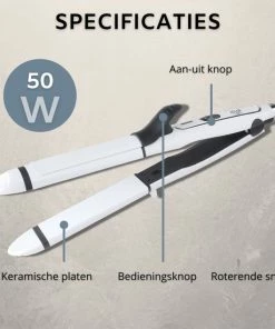 Begroting 🤩 Adler Stijltang - Keramisch - 50W - Stijltangen - Krultang 🎁 -Oral-B Shop 550x550 884