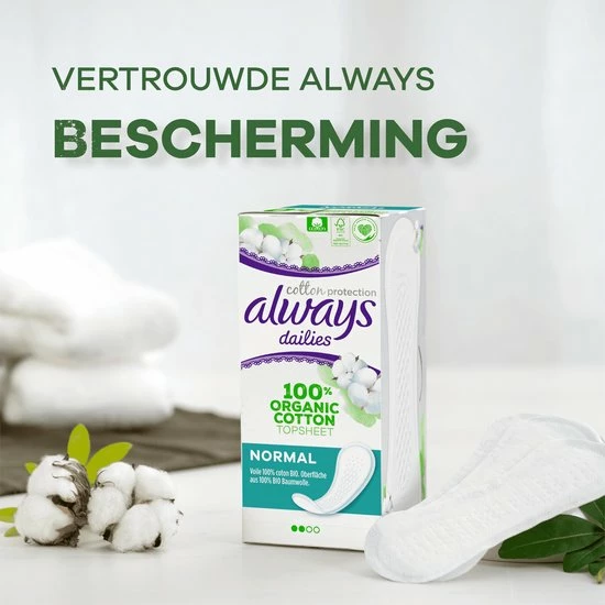 Beste Pirce π₯ Always Dailies Cotton Protection Normal - Voordeelverpakking 10 X 38 Stuks - Inlegkruisjes β¨ 12 Beste Pirce π₯ Always Dailies Cotton Protection Normal - Voordeelverpakking 10 X 38 Stuks - Inlegkruisjes β¨ - Afbeelding 10