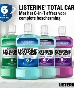 Groothandel 😍 LISTERINE Total Care Bescherming Tegen Tandsteen: Mondspoeling Voor Complete Bescherming Tegen De Opbouw Van Tandsteen Met 6-in-1 Effect - Met Essentiële Oliën, Fluoride En Zinkformule, 3 X 500 Ml 🤩 21 Groothandel 😍 LISTERINE Total Care Bescherming Tegen Tandsteen: Mondspoeling Voor Complete Bescherming Tegen De Opbouw Van Tandsteen Met 6-in-1 Effect - Met Essentiële Oliën, Fluoride En Zinkformule, 3 X 500 Ml 🤩 -Oral-B Shop 550x550 94