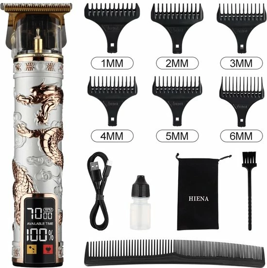 Beste Verkoop ⭐ Roberts & Co - Luxe Tondeuse Met Display-professionele Trimmerset – Bakkebaarden – Haar – Scheerapparaat – Goud - Draadloos/bedraad - 1 T/m 6 Mm ???? 3 Beste Verkoop ⭐ Roberts & Co - Luxe Tondeuse Met Display-professionele Trimmerset – Bakkebaarden – Haar – Scheerapparaat – Goud - Draadloos/bedraad - 1 T/m 6 Mm ????