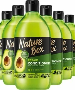 Flash-uitverkoop 😉 Nature Box Avocado Conditioner 6x 385 Ml - Voordeelverpakking 🔔