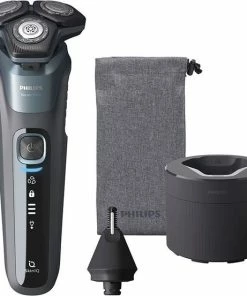 Flash-uitverkoop 🔥 Philips SHAVER Series 5000 S5586/66 Elektrisch Scheerapparaat, SteelPrecision-mesjes, Wet & Dry, Reinigingsstation 🔥 -Oral-B Shop 550x553 7