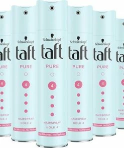 Promo ⌛ Taft Styling Ultra Pure Hold Haarlak 6x 250ml- Voordeelverpakking 🛒