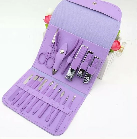 Goedkoopste π BAESS 16-delige Pedicure En Manicure Set - Nagelknipper - Pedicureset - Nagelvijl - Nageltang - Kalknagel - Roze π 8 Goedkoopste π BAESS 16-delige Pedicure En Manicure Set - Nagelknipper - Pedicureset - Nagelvijl - Nageltang - Kalknagel - Roze π - Afbeelding 6