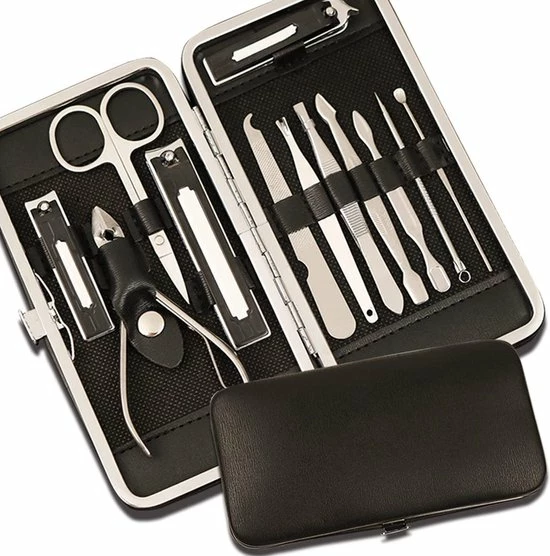 Aanbiedingen π IGOODS - 12 Delig Manicure Set - Nagelknippers - Nagelvijl - Nagelsetje π₯° 3 Aanbiedingen π IGOODS - 12 Delig Manicure Set - Nagelknippers - Nagelvijl - Nagelsetje π₯°