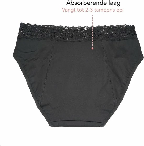 Korting ⌛ Bamboozy Menstruatie Ondergoed 4-laags Mid-Heup Maat XL 42-44 Zwart Period Underwear Duurzaam Menstrueren Incontinentie Zero Waste Daisy ✨ 17 Korting ⌛ Bamboozy Menstruatie Ondergoed 4-laags Mid-Heup Maat XL 42-44 Zwart Period Underwear Duurzaam Menstrueren Incontinentie Zero Waste Daisy ✨ - Afbeelding 15