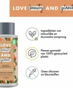 Begroting 👍 Love Beauty And Planet Shea Butter & Cedar Wood Oil Happy & Hydrated Shampoo - 400 Ml 😀 -Oral-B Shop 550x559 4