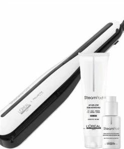 Coupon 🤩 L’Oréal Professionnel L'Oréal Steampod 3.0 - Set Fijn Haar - Wit 👍