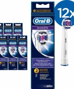 Coupon 🥰 Oral B Oral-B 3D White - Opzetborstels - 12 Stuks ❤️