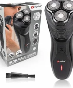 Beste recensies van 👏 Alpina Scheerapparaat Oplaadbaar - 3 Koppen - Pop Up Trimmer - Reinigingsborsteltje - Beschermkap - Oplaadkabel ❤️