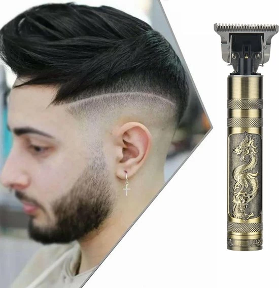 Beste deal ???? WAER Professioneel Scheerapparaat - Vintage - Oplaadbaar - Voor Professionele Barber - Geschikt Voor Hoofdhaar/Baardhaar - Trimmer Draadloos - Draak Gravure Op Het Handvat ???? 6 Beste deal ???? WAER Professioneel Scheerapparaat - Vintage - Oplaadbaar - Voor Professionele Barber - Geschikt Voor Hoofdhaar/Baardhaar - Trimmer Draadloos - Draak Gravure Op Het Handvat ???? - Afbeelding 4