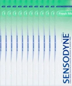 Promo ⭐ Sensodyne Tandpasta Fresh Mint Voordeelverpakking - 12 X 75 Ml 😍