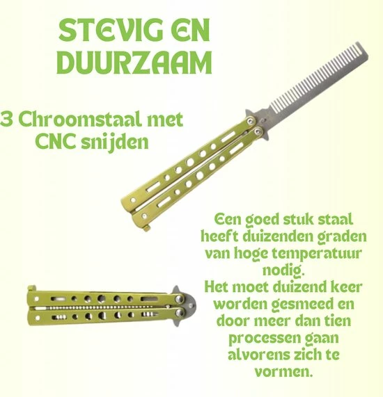 Beste recensies van π₯° Eaglion Z313- Butterfly Knife Comb - Vlindermes Trainer Kam - Vlinderkam - Vlinder Trainer Kam - Balisong Trainer Kam π 9 Beste recensies van π₯° Eaglion Z313- Butterfly Knife Comb - Vlindermes Trainer Kam - Vlinderkam - Vlinder Trainer Kam - Balisong Trainer Kam π - Afbeelding 7