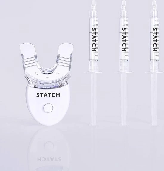 Gloednieuw π Tandenbleekset - Inclusief Teeth Whitening Strips + Wipes + 3 Gelspuiten - Zonder Peroxide 100% Natuurlijk - Dierproefvrij - Wittere Tanden - 3D LED - Teeth Whitening - Premium Edition Statch π₯ 7 Gloednieuw π Tandenbleekset - Inclusief Teeth Whitening Strips + Wipes + 3 Gelspuiten - Zonder Peroxide 100% Natuurlijk - Dierproefvrij - Wittere Tanden - 3D LED - Teeth Whitening - Premium Edition Statch π₯ - Afbeelding 5