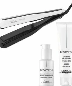 Coupon 🤩 L’Oréal Professionnel L'Oréal Steampod 3.0 - Set Fijn Haar - Wit 👍 -Oral-B Shop 550x575
