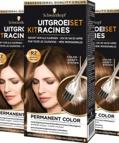 Goedkoopste 🔔 Schwarzkopf Uitgroeiset Goudbruin - 3 Stuks - Voordeelverpakking 🎉