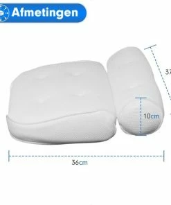 Beste Pirce 😍 Imperatoris | Home Spa Badkussen - Voor In Bad/Jacuzzi - Antislip - 6 Zuignappen - Extra Dik & Zacht 😉 -Oral-B Shop 550x581 2