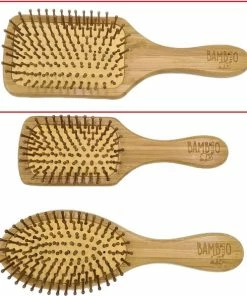 Beste Verkoop 🤩 Bambio Bamboe Haarborstel Groot - Duurzaam - Biologisch 🛒 -Oral-B Shop 550x587 3