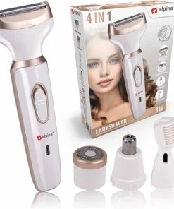 Nieuw 🧨 Merkloos Alipina 4in1 Ladyshaver - Ladyshaves Voor Vrouwen - Scheerapparaat Dames - Scheermesjes Vrouw - Schaamhaar Trimmer Vrouwen - Ladyshave - 🔔