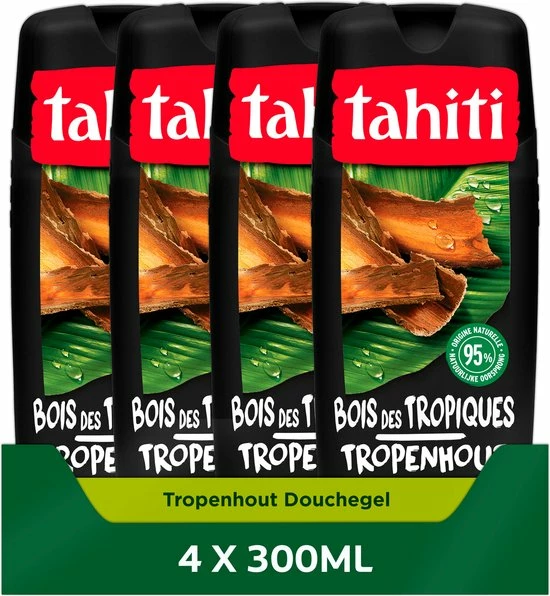 Flash-uitverkoop β Tahiti Tropenhout Douchegel 4 X 300ml - Voordeelverpakking π₯° 3 Flash-uitverkoop β Tahiti Tropenhout Douchegel 4 X 300ml - Voordeelverpakking π₯°