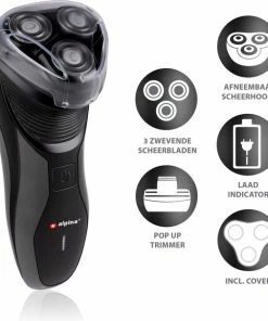Beste recensies van 👏 Alpina Scheerapparaat Oplaadbaar - 3 Koppen - Pop Up Trimmer - Reinigingsborsteltje - Beschermkap - Oplaadkabel ❤️ -Oral-B Shop 550x606 1