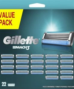 Groothandel 👏 Gillette Mach3 Navulmesjes - 22 Stuks 👍