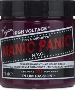 Korting 🔥 Manic Panic Semi Permanente Haarverf Plum Passion Classic Paars 👏