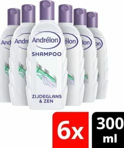 Beste deal 🤩 Andrélon Natuurlijk Puur Zijdeglans & Zen Shampoo 6 X 300 Ml - Voordeelverpakking ⌛ -Oral-B Shop 550x618 1
