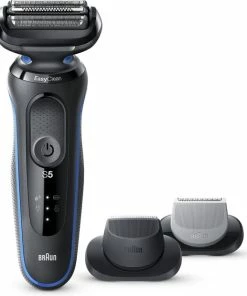 Nieuw ⌛ Braun Series 5 50-B1620s - Elektrisch Scheerapparaat Mannen - 2 EasyClick-opzetstukken 😀