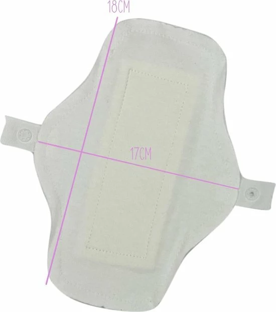 Uitgang π Merkloos 5 Dunne 100% Katoen Wasbare Inlegkruisjes π 5 Uitgang π Merkloos 5 Dunne 100% Katoen Wasbare Inlegkruisjes π - Afbeelding 3