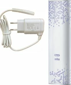 Hete verkoop 🥰 Oral B Oral-B Genius Reisetui Laadpunt Met Lader - Wit/Paars - 1 Stuk 🌟