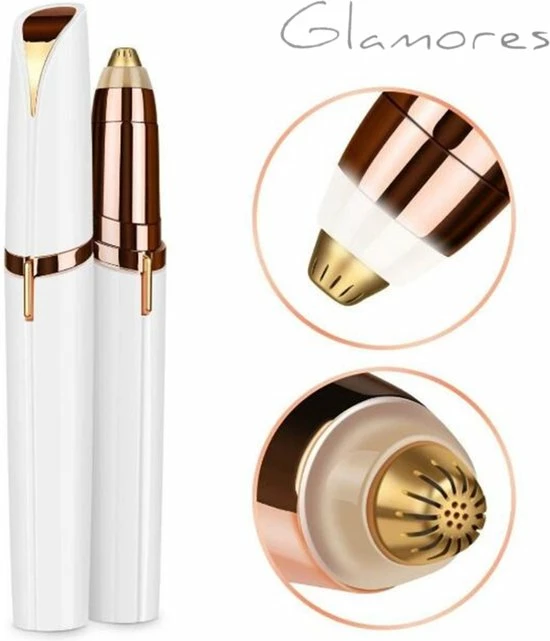 Flash-uitverkoop ???? GLAMORES Wenkbrauw Trimmer - Gezichtsepilator Vrouw - Epileerapparaat Dames - Ladyshave - Ladyshave Voor Vrouwen ???? 10 Flash-uitverkoop ???? GLAMORES Wenkbrauw Trimmer - Gezichtsepilator Vrouw - Epileerapparaat Dames - Ladyshave - Ladyshave Voor Vrouwen ???? - Afbeelding 8