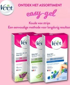 Groothandel 🎉 Veet Ontharingsstrips - Benen & Lichaam - Gevoelige Huid - Easy-Gelwax - 40 Stuks 😉 -Oral-B Shop 550x642 2