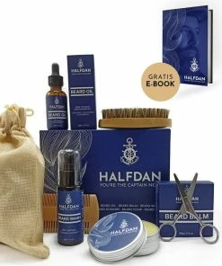 Flash-uitverkoop 🥰 Halfdan Volledige Baardverzorging Set - Baardset 🥰