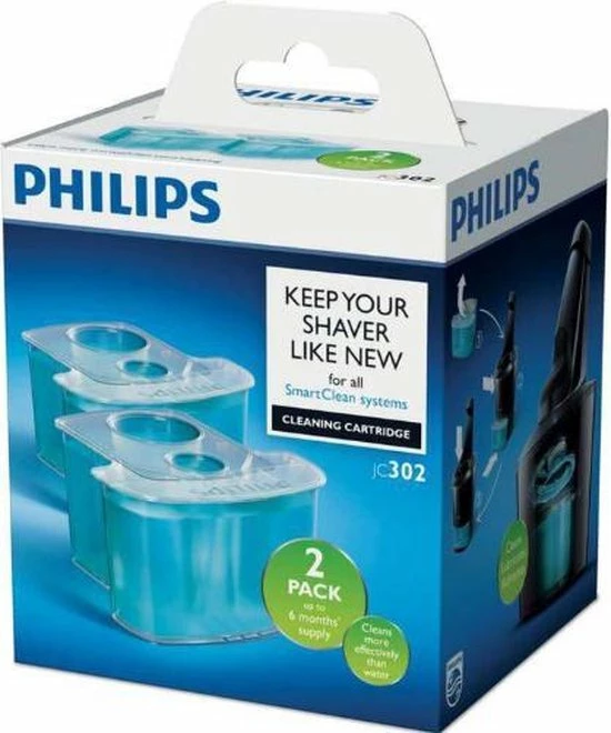 Beste Pirce ???? Philips Reiniging Reiniger Cartridge Scheerapparaat - SmartClean - 2 Stuks - Reinigingsmiddel Shaver ???? 3 Beste Pirce ???? Philips Reiniging Reiniger Cartridge Scheerapparaat - SmartClean - 2 Stuks - Reinigingsmiddel Shaver ????