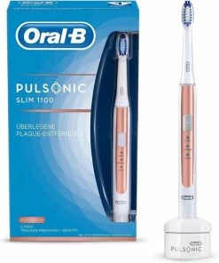 Goedkoopste ???? Oral B Pulsonic Slim 1100 Elektrische Tandenborstel Wit/Rosé ✔️ -Oral-B Shop 550x661 5