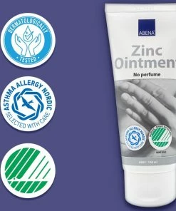 Beste Verkoop 😉 ABENA Zinkzalf Ongeparfumeerd - 20% Zinkoxide - Kalmeert De Huid - Antiseptisch - Parfumvrij En Kleurstofvrij - 1x 100ml ⭐ -Oral-B Shop 550x676 1
