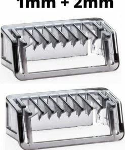 Top 10 😀 Merkloos Philips Opzetkam Oneblade - 1mm + 2mm - 2 STUKS - Kam Opzetstuk Oneblade Scheerapparaat - Geschikt Voor Philips Zie Type! 🛒