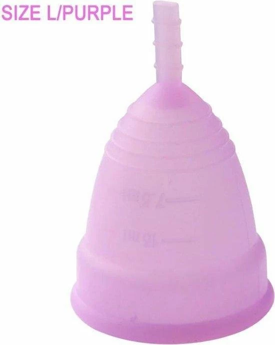 Beste deal π€© Merkloos Herbruikbare Siliconen Menstruatiecups – 2 Stuks - S/L - BPA Vrij β¨ 6 Beste deal π€© Merkloos Herbruikbare Siliconen Menstruatiecups – 2 Stuks - S/L - BPA Vrij β¨ - Afbeelding 4