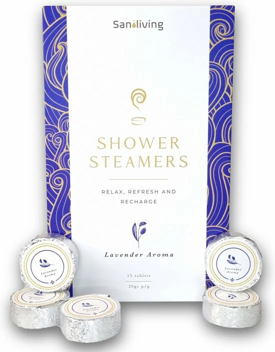 Hete verkoop π Saniliving Lavendel Bruisballen Voor Douche 15 Stuks - Shower Steamer Met Etherische Olie - Natuurlijk En Dierproefvrij π 3 Hete verkoop π Saniliving Lavendel Bruisballen Voor Douche 15 Stuks - Shower Steamer Met Etherische Olie - Natuurlijk En Dierproefvrij π
