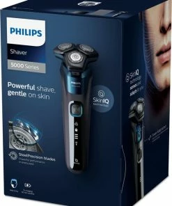 Flash-uitverkoop 🔥 Philips SHAVER Series 5000 S5586/66 Elektrisch Scheerapparaat, SteelPrecision-mesjes, Wet & Dry, Reinigingsstation 🔥 -Oral-B Shop 550x725 4