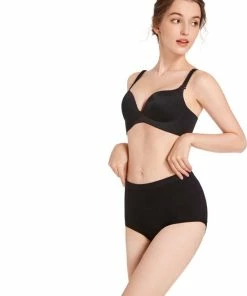 Groothandel ⌛ Bamboozy Menstruatie Ondergoed 4-laags Hoge Taille High Waist Corrigerend Maat 4XL 48-50 Zwart Period Underwear Duurzaam Menstrueren Incontinentie Zero Waste Madelief ⌛ -Oral-B Shop 550x728