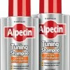 Uitgang ✔️ Alpecin Tuning Shampoo 2x 200ml | Behoudt Natuurlijke Haarkleur En Ondersteunt Haargroei | Donkere Cafeïne Shampoo Om Grijze Haren 💯 -Oral-B Shop 550x741 1