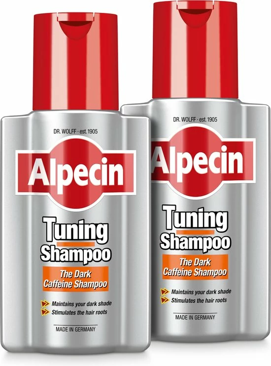 Uitgang βοΈ Alpecin Tuning Shampoo 2x 200ml | Behoudt Natuurlijke Haarkleur En Ondersteunt Haargroei | Donkere Cafeïne Shampoo Om Grijze Haren π― 3 Uitgang βοΈ Alpecin Tuning Shampoo 2x 200ml | Behoudt Natuurlijke Haarkleur En Ondersteunt Haargroei | Donkere Cafeïne Shampoo Om Grijze Haren π―
