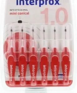 Korting 😀 Interprox Premium Ragers Mini Conical Rood 2-4 Mm - 6st 🔥 -Oral-B Shop 550x745 3