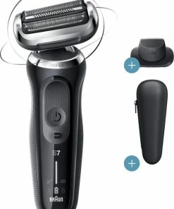 Promo ❤️ Braun Series 7 70-N1200s - Elektrisch Scheerapparaat Met Precisietrimmer - Zilver 😀 -Oral-B Shop 550x751