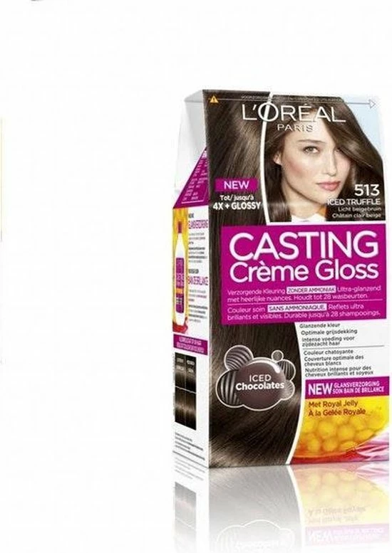 Beste Verkoop ❤️ L’Oréal Paris Casting Crème Gloss 513 Iced Truffle - Licht Beigebruin - Haarverf 🔥 13 Beste Verkoop ❤️ L’Oréal Paris Casting Crème Gloss 513 Iced Truffle - Licht Beigebruin - Haarverf 🔥 - Afbeelding 11